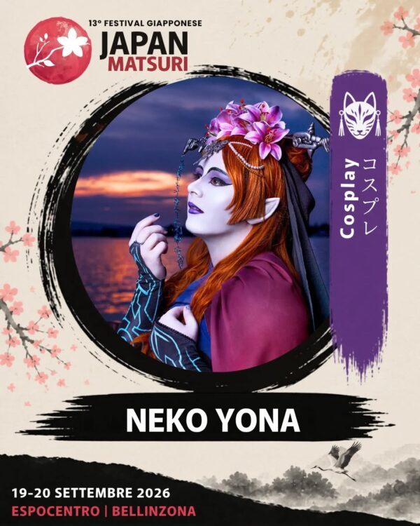 🇮🇹 Giudice del Cosplay Contest: Neko Yona Cosplayer dal 2010, Neko Yona si è innamorata fi