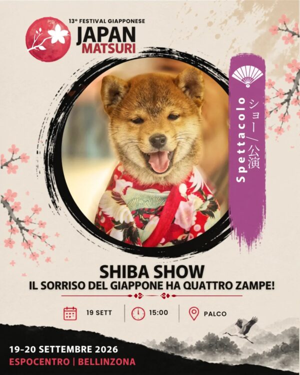 🇮🇹 Shiba Show 🐕🇯🇵 Il sorriso del Giappone ha quattro zampe! Scopri lo Shiba Inu, l’antica 