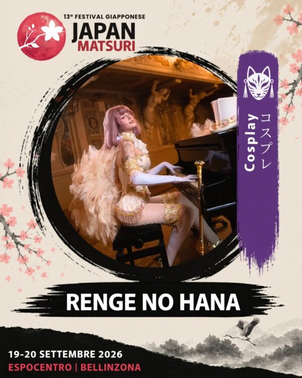 🇮🇹 Giudice del Cosplay Contest: Renge No Hana Renge No Hana ha iniziato il suo percorso ne