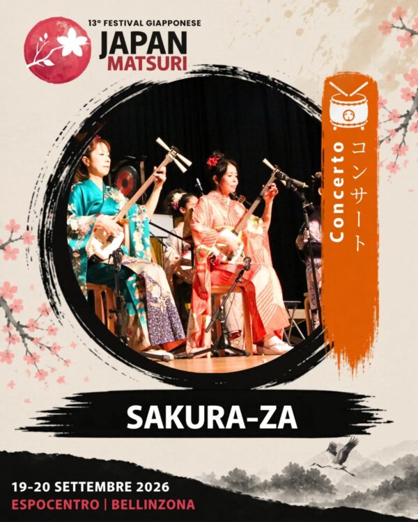 🇮🇹 Sakura-za🌸 Shamisen & danza tradizionale Lasciati trasportare dai suoni dello shamisen 