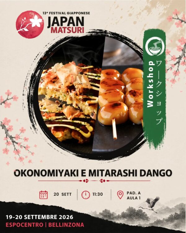 🇮🇹 OKONOMIYAKI & MITARASHI DANGO 🍳🍡 Un viaggio nella cucina giapponese alla scoperta di du