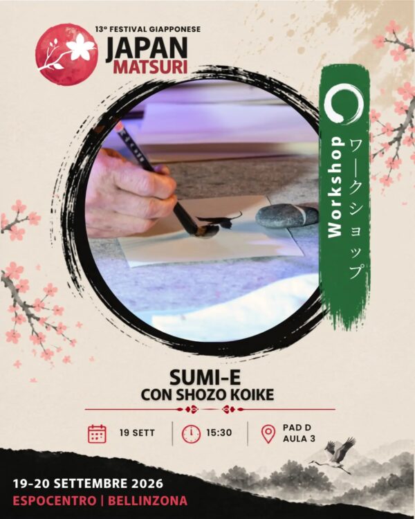 🇮🇹 Sumi-e – La pittura a inchiostro giapponese Il Sumi-e (墨絵) significa letteralmente “pit