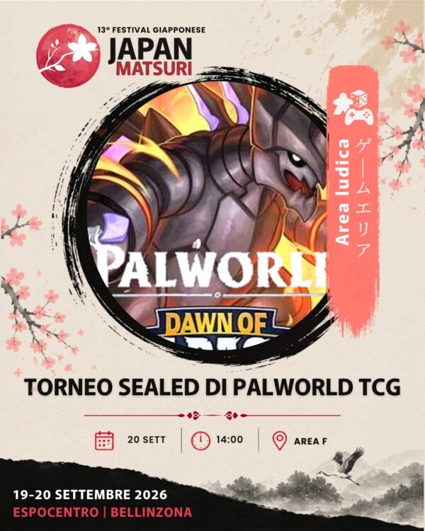 🇮🇹 TORNEO SEALED DI PALWORLD TCG Apri le buste. Costruisci il tuo mazzo. Affronta la sfida