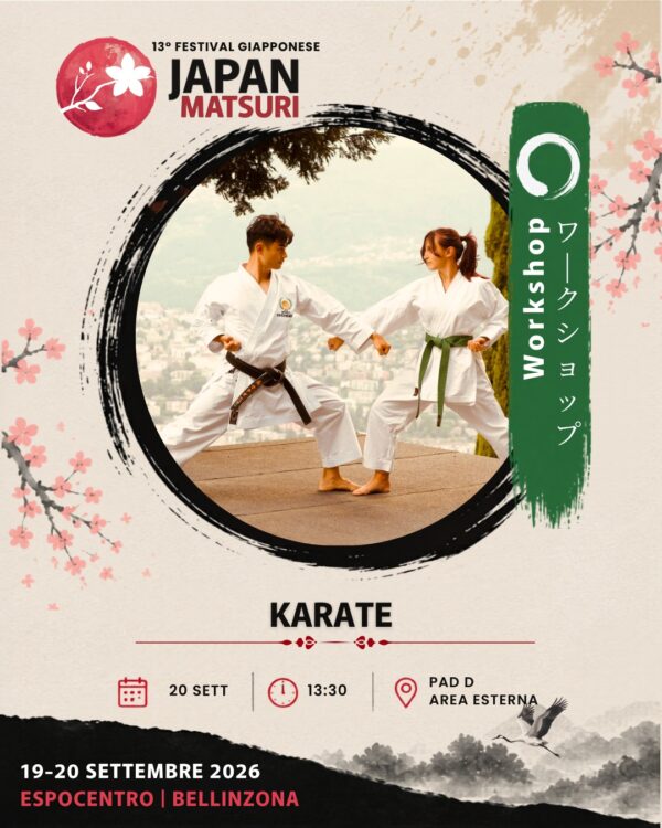 🇮🇹 WORKSHOP DI KARATE CON SHINTAI KARATE-DO LUGANO Ti piacerebbe conoscere da vicino il mo
