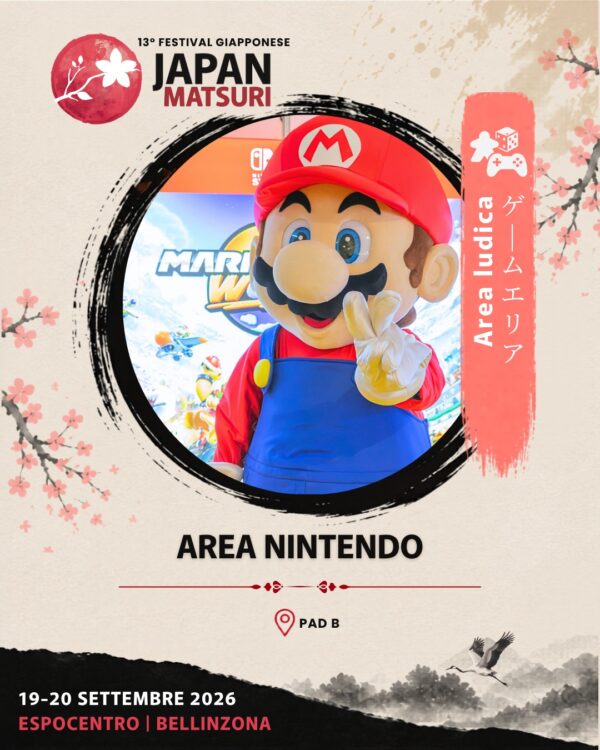 🇮🇹 AREA NINTENDO AL JAPAN MATSURI Preparati a giocare, divertirti e scoprire le ultime nov