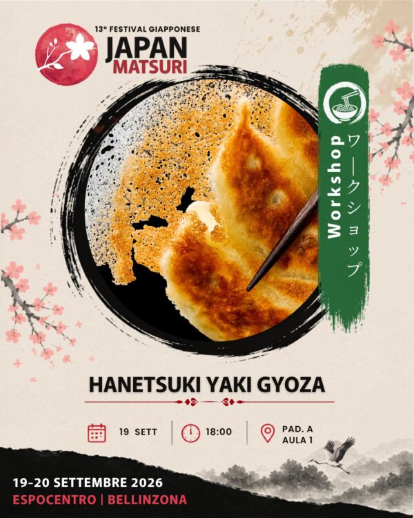 🇮🇹 WORKSHOP DI HANETSUKI YAKI GYOZA Scopri come preparare uno dei piatti più amati della c