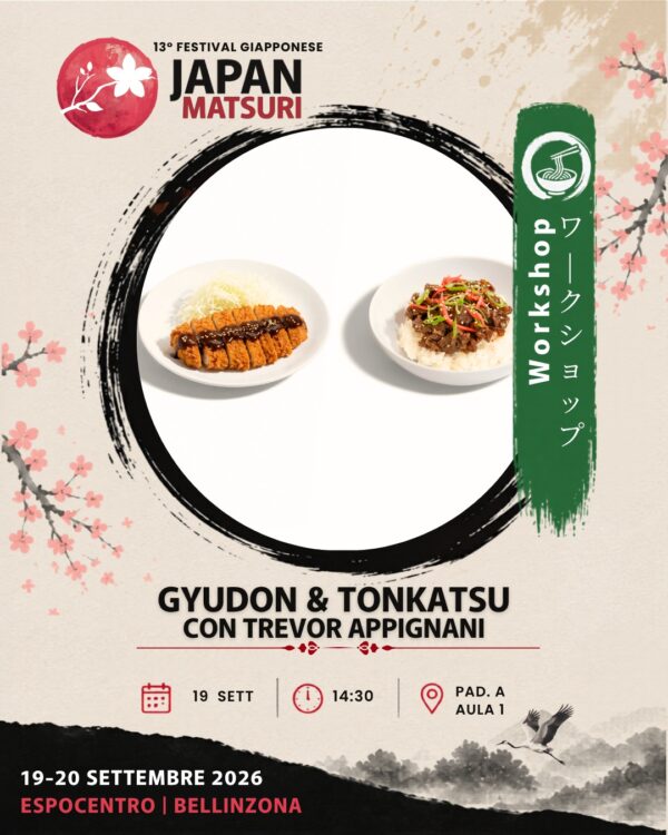 🇮🇹 Gyudon & Tonkatsu 🍜🥩 Vivi un’esperienza culinaria unica con Trevor Appignani, il celebr