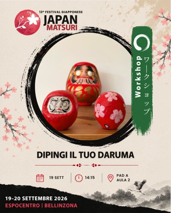 🇮🇹 Dipingi il tuo Daruma! 🎨🇯🇵 Conosci il significato delle tradizionali bambole Daruma? Si