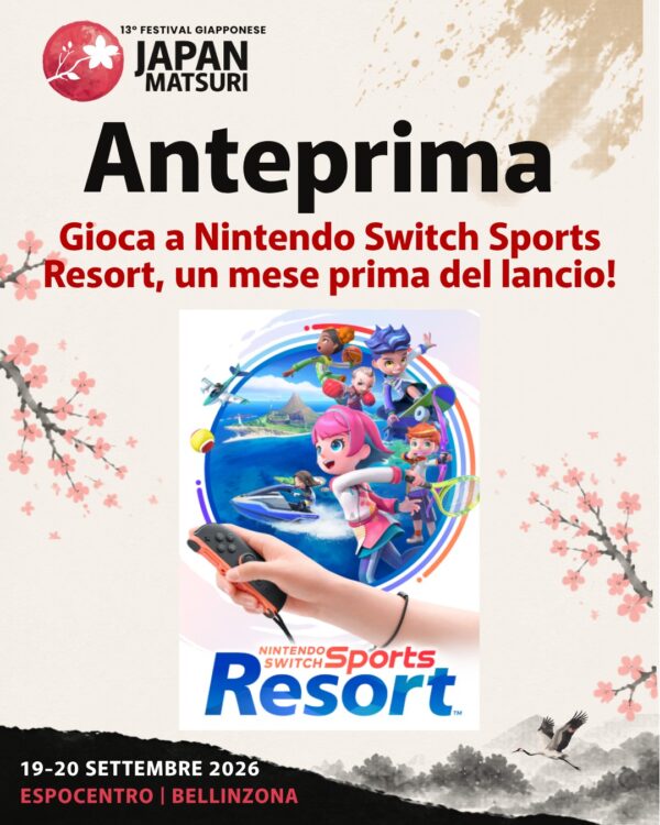 🇮🇹 ANTEPRIMA ESCLUSIVA! 🎮✨ Gioca a Nintendo Switch Sports Resort un mese prima del lancio 