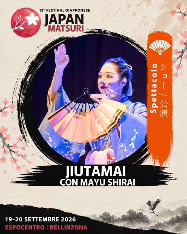 🇮🇹 MAYU SHIRAI — L’ELEGANZA E LA SPIRITUALITÀ DEL JIUTAMAI Dopo aver conquistato il pubbli