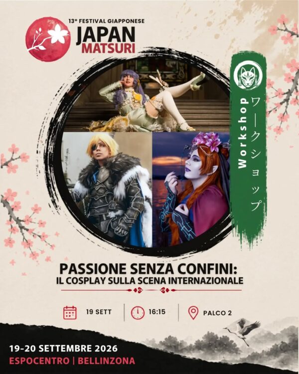🇮🇹 Passione senza confini 🌍✨ Il cosplay sulla scena internazionale Il cosplay è molto più 