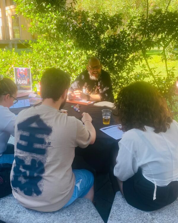 Prima giornata di @japanmatsuri terminata! Pienone alla conferenza e tavoli di gioco di Yō